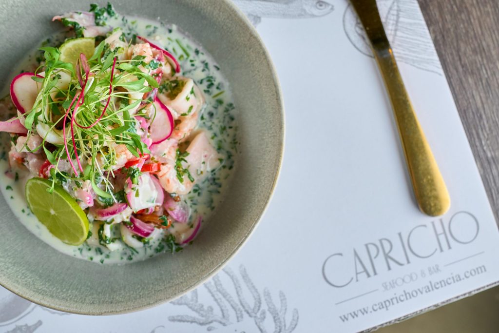Capricho Seafood & Bar en Gran Valencia