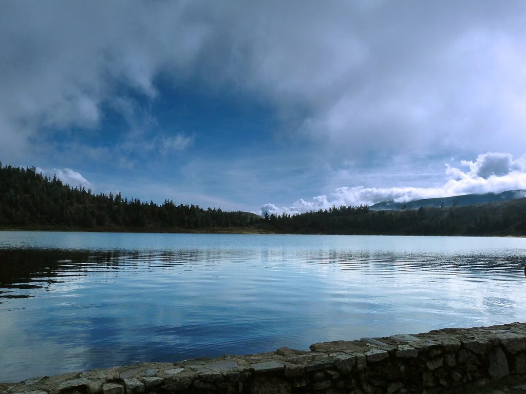 Paisaje de la Laguna de Mucubají en el estado Mérida