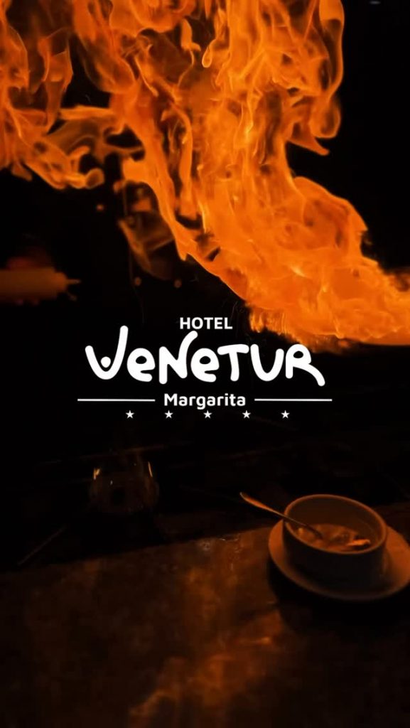 Cocina en vivo de VENETUR Margarita