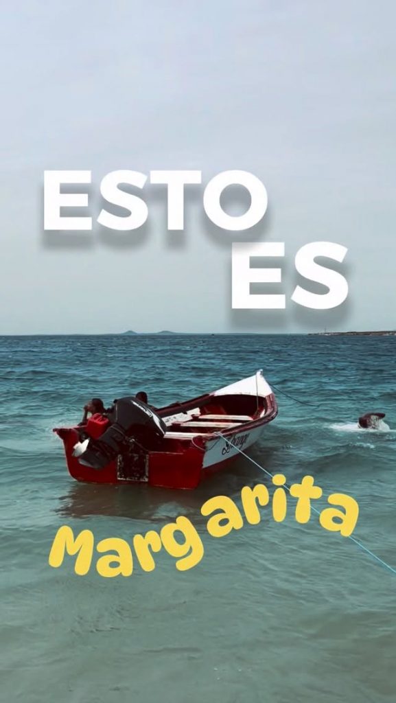 Mar de Isla de Margarita presentado por VENETUR Margarita