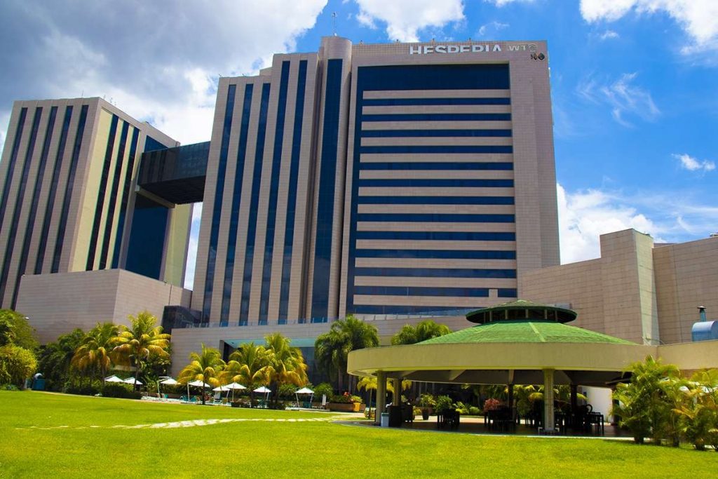 Fachada principal de Hesperia WTC Valencia