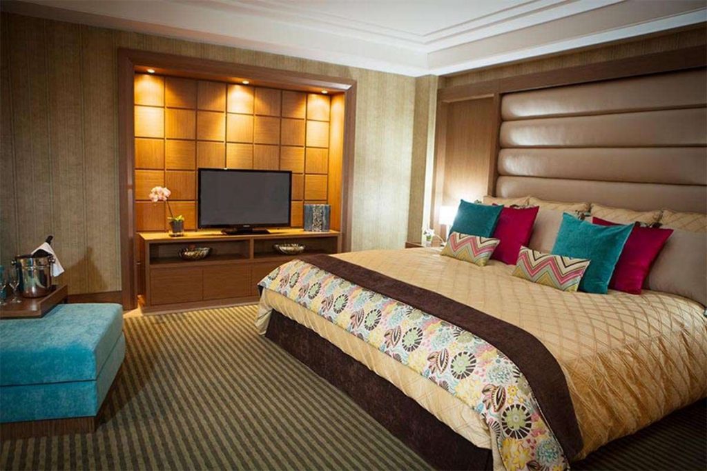 Habitación presidencial de Hesperia WTC Valencia