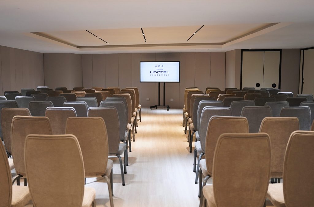 Salón para eventos de LIDOTEL Caracas