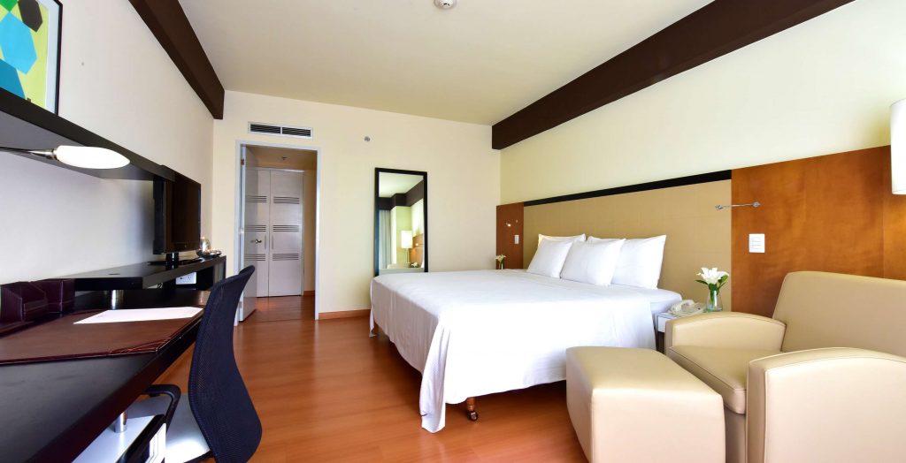 Habitación Executive King del Pestana Caracas