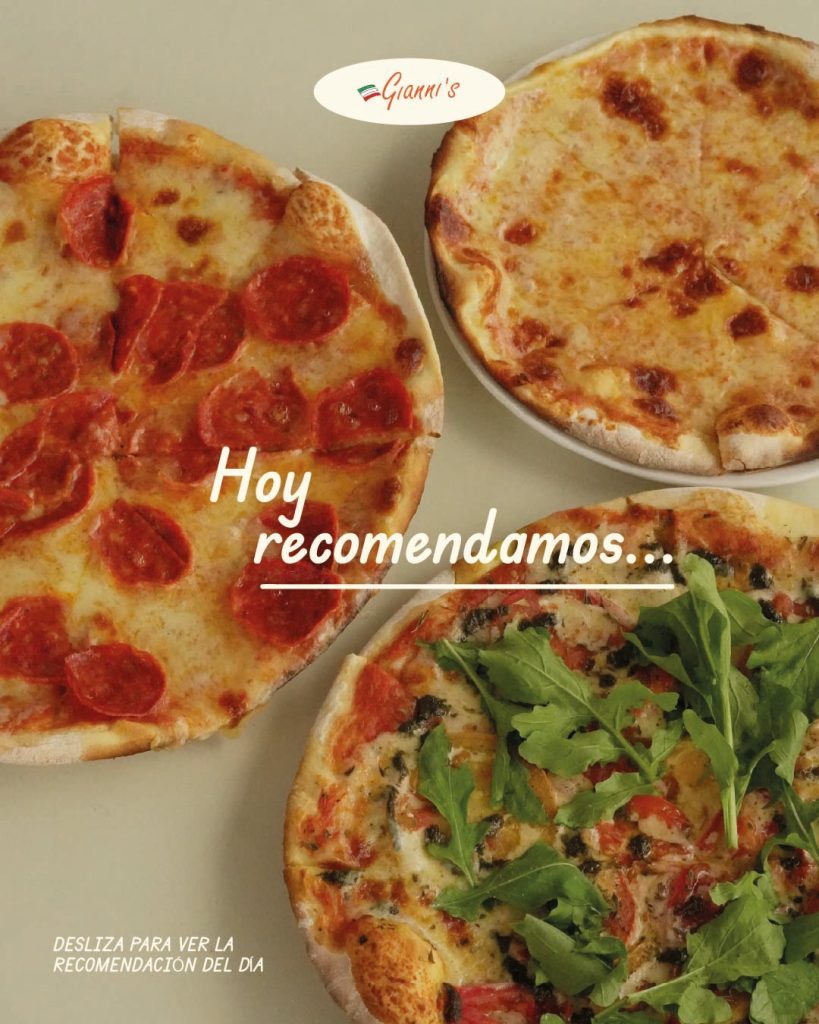 Gianni’s Pizzas El Viñedo en Gran Valencia