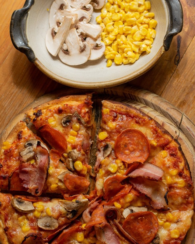Brutale Pizza en Mérida — Combinación de ingredientes